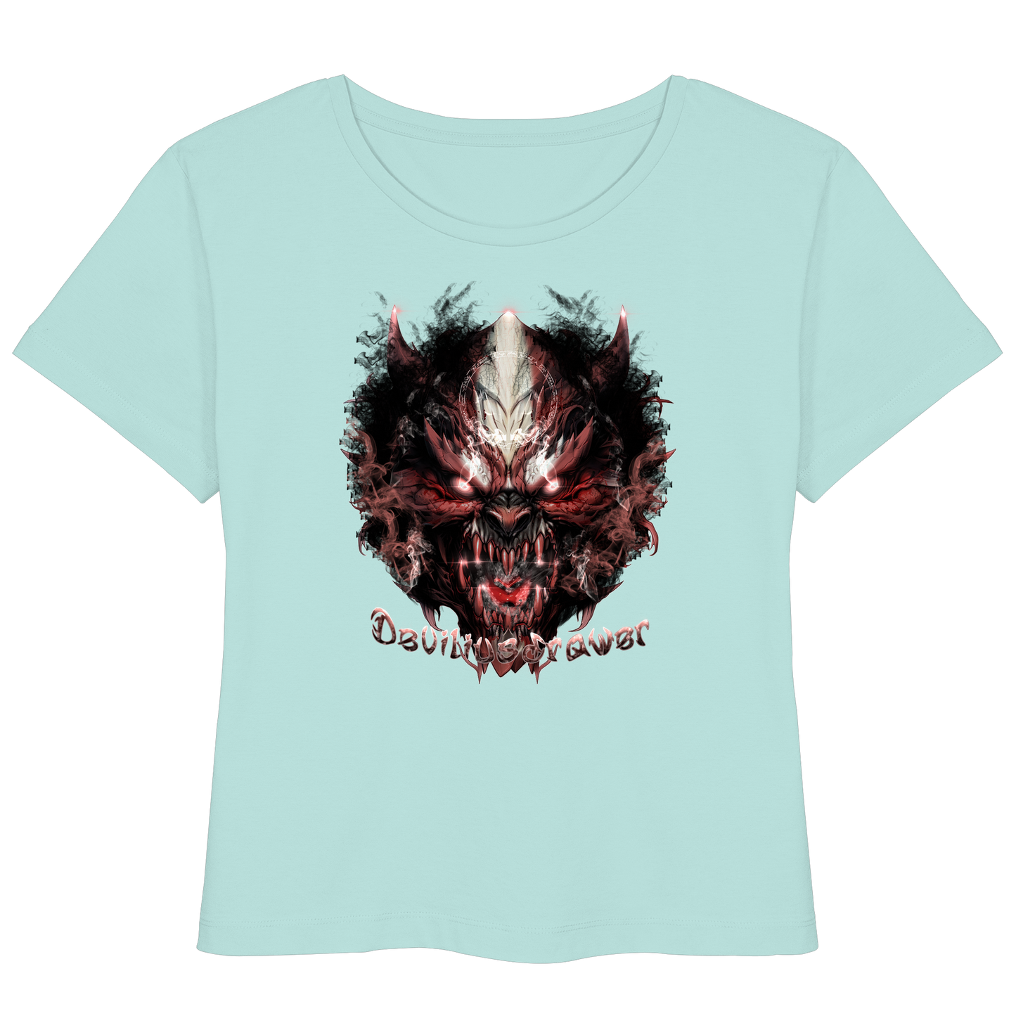 Deviliusdrawer Bloody Demon Vampire - Womens Organic Lightweight T-Shirt