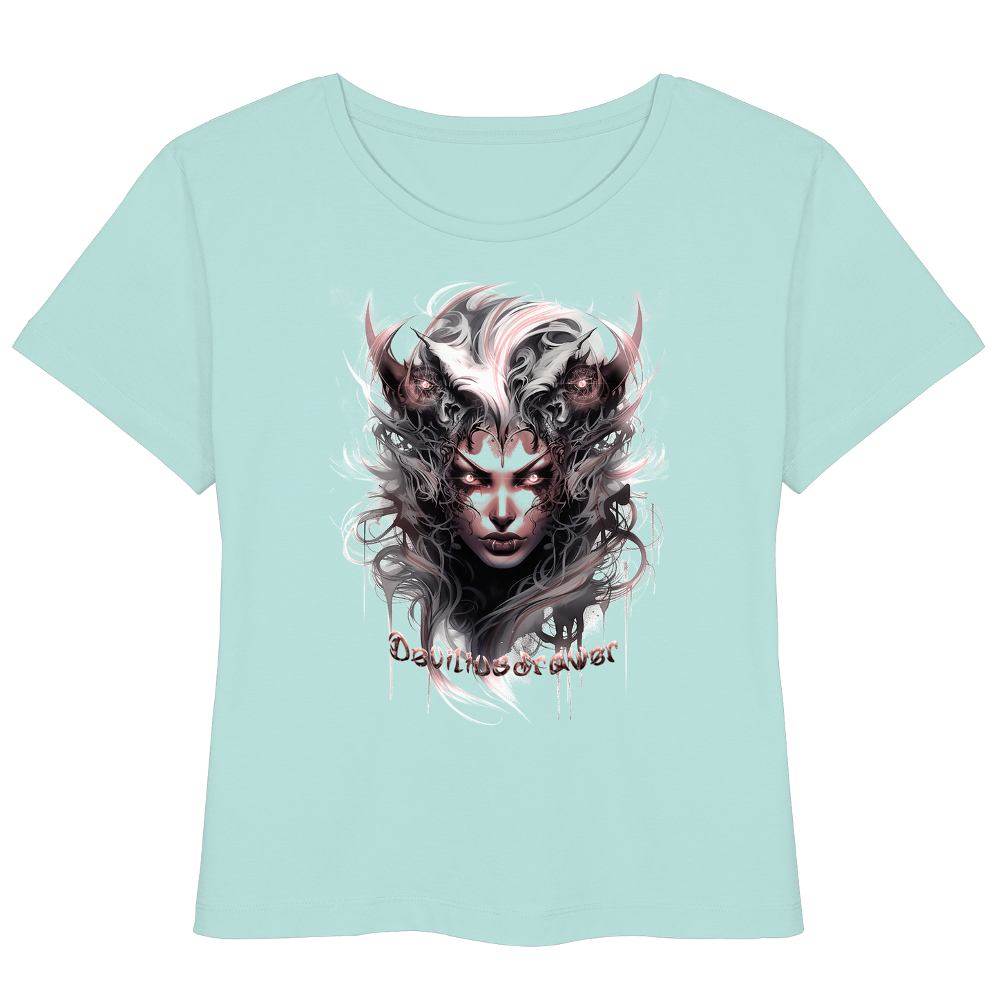 Deviliusdrawer Demonic Elf - Womens Organic Lightweight T-Shirt