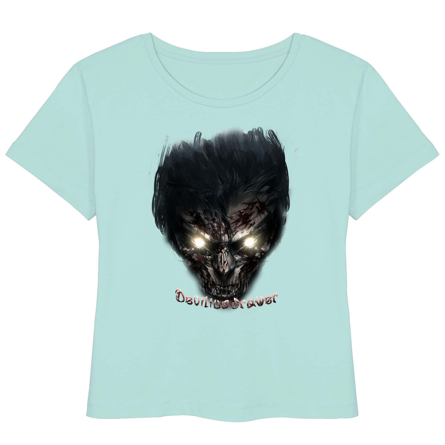 Deviliusdrawer Dark Zombie - Womens Organic Lightweight T-Shirt