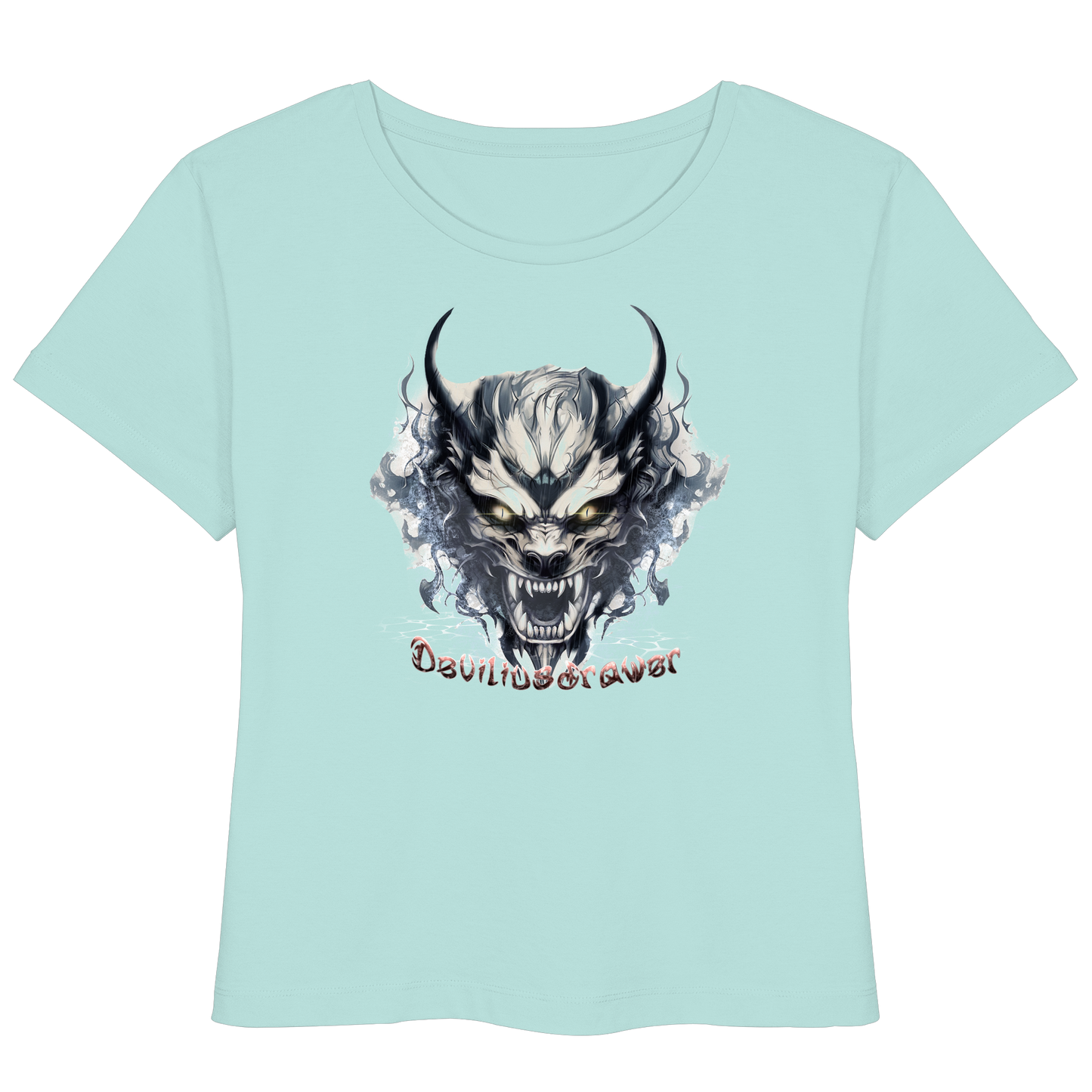 Deviliusdrawer Water Demon - Womens Organic Lightweight T-Shirt