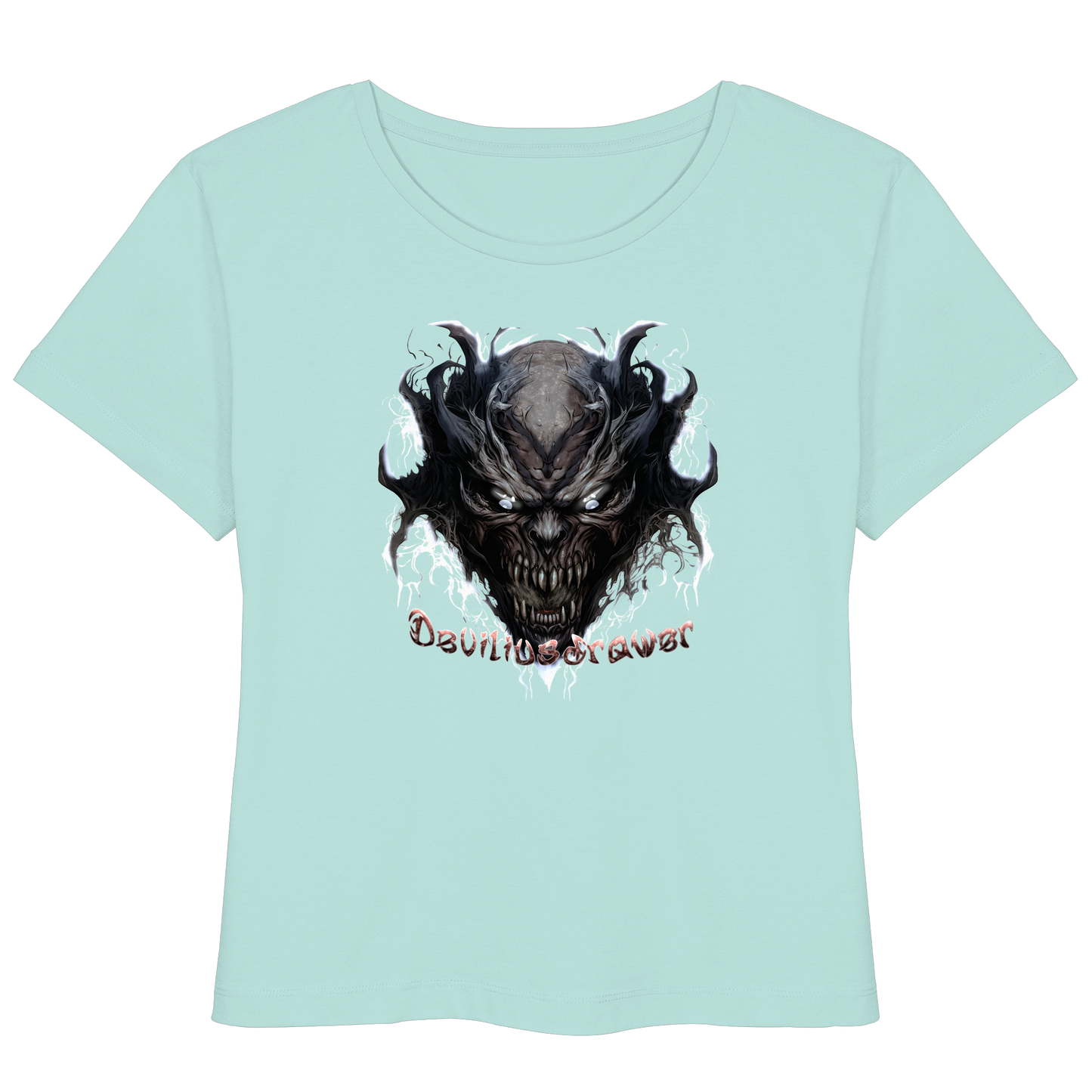 Deviliusdrawer Ice Demon - Womens Organic Lightweight T-Shirt
