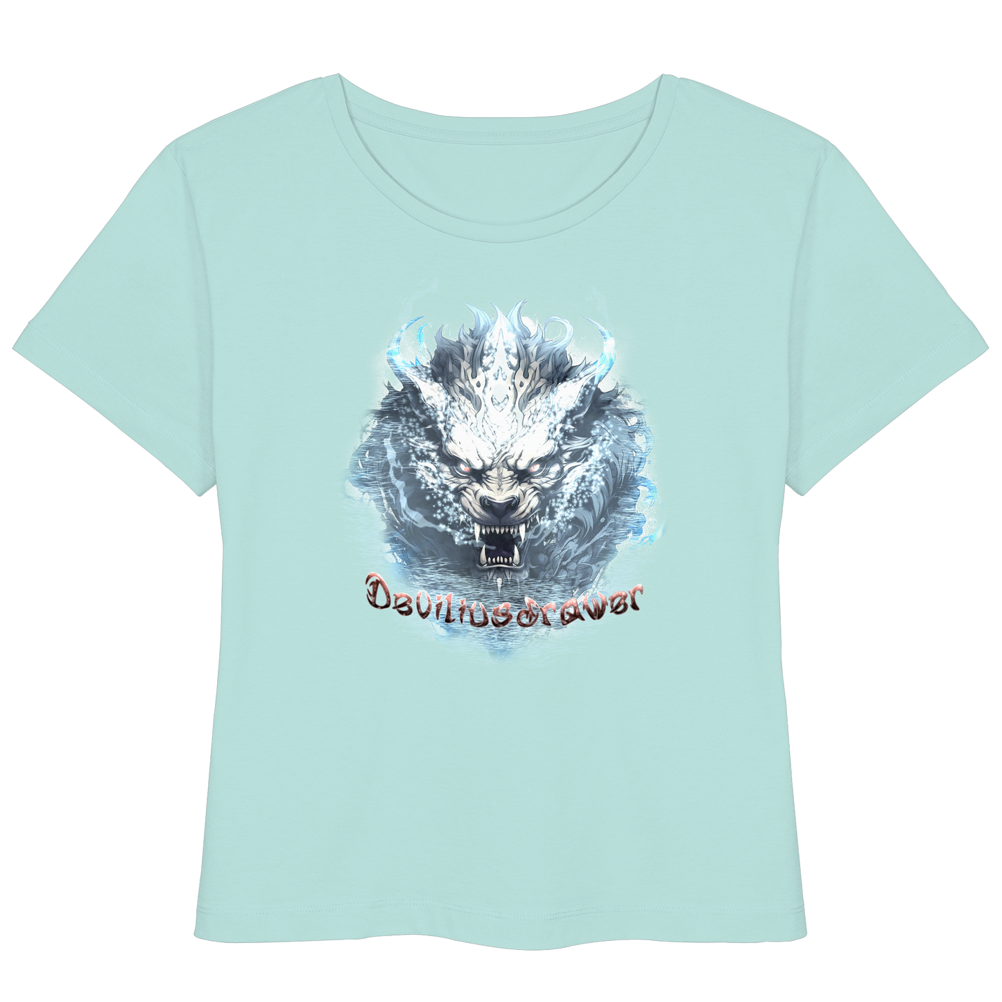 Deviliusdrawer Water Tiger - Womens Organic Lightweight T-Shirt