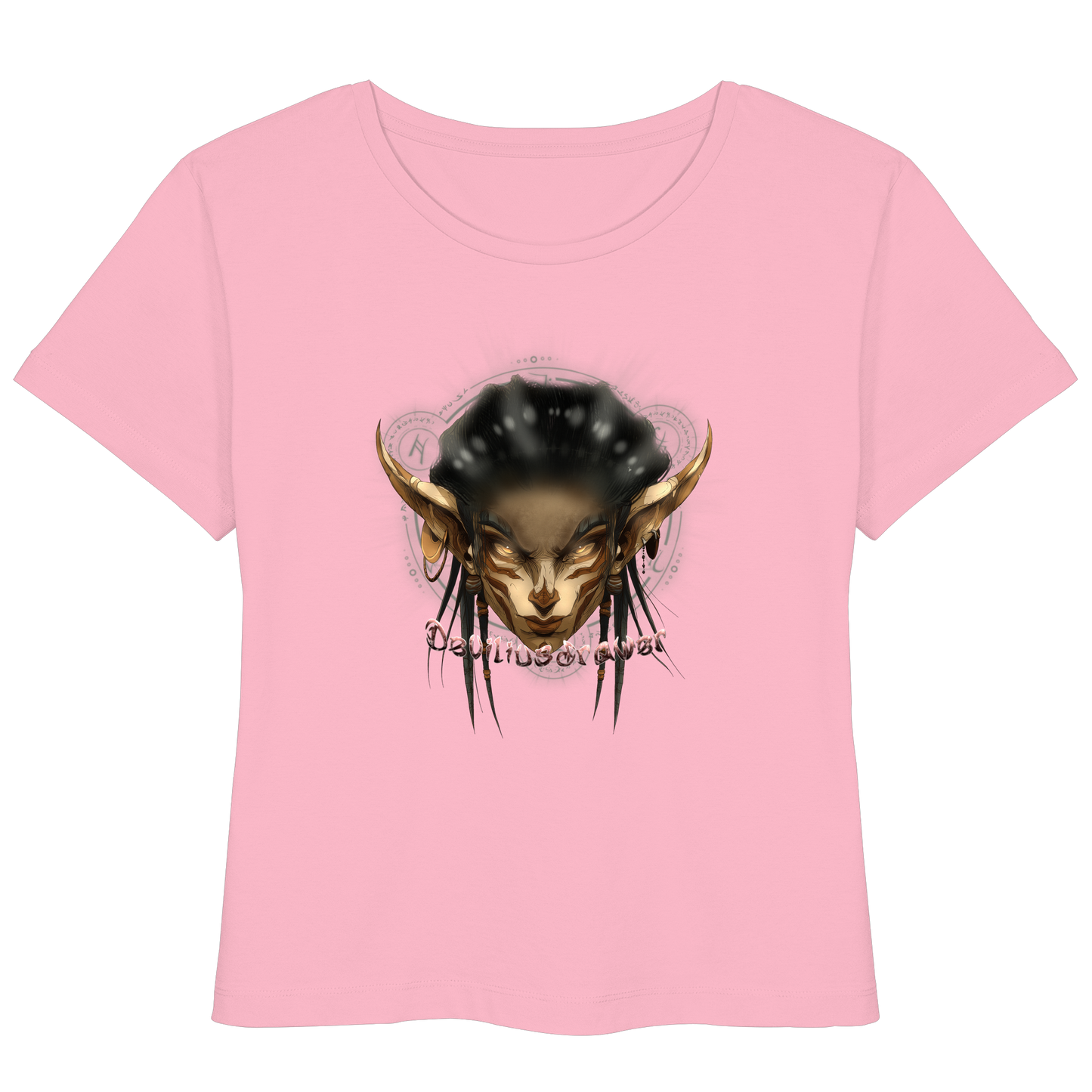 Deviliusdrawer Gold Magician Elf - Womens Organic Lightweight T-Shirt