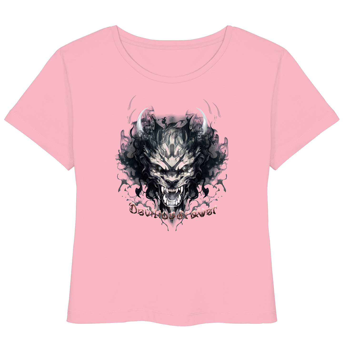 Deviliusdrawer Smoke Beast - Womens Organic Lightweight T-Shirt