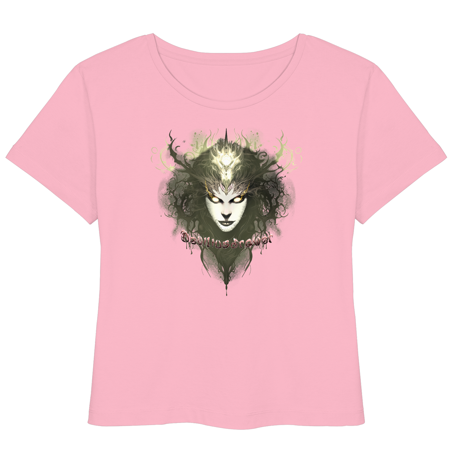Deviliusdrawer Golden Demonica - Womens Organic Lightweight T-Shirt
