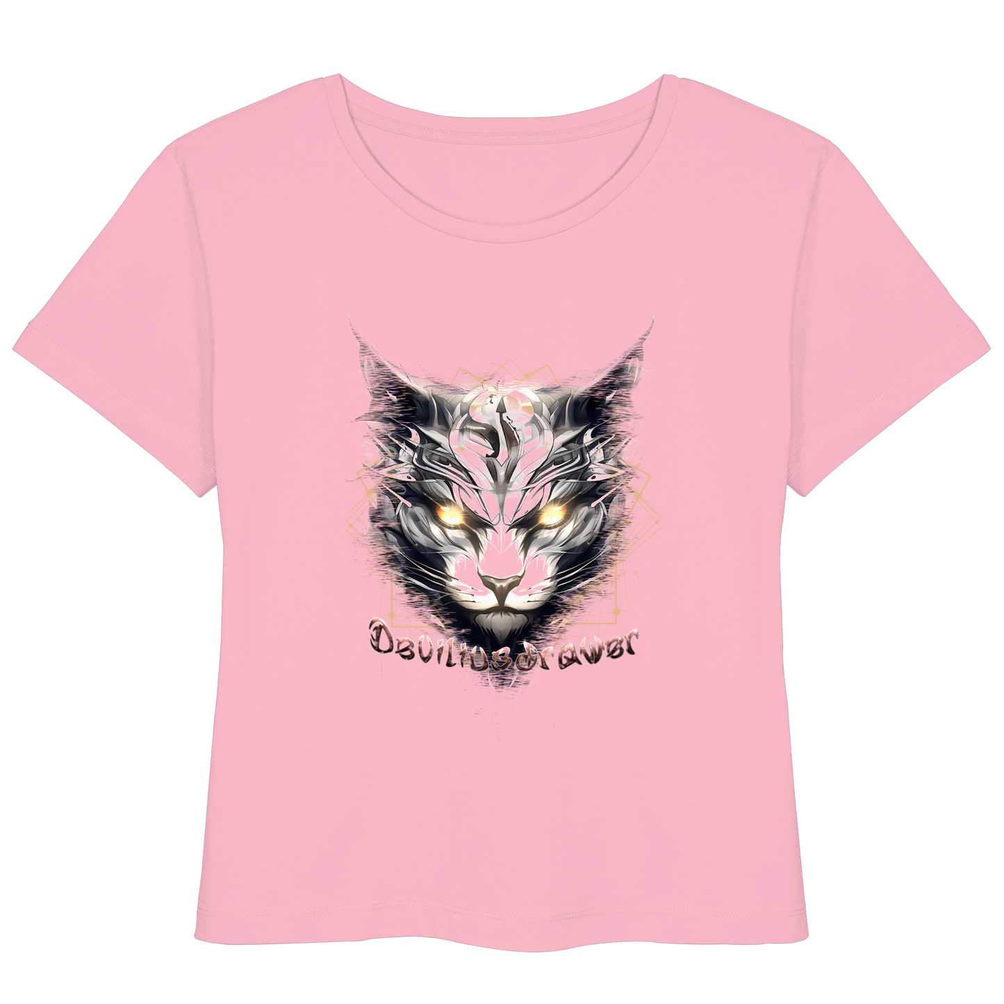 Deviliusdrawer Magician Cat - Womens Organic Lightweight T-Shirt