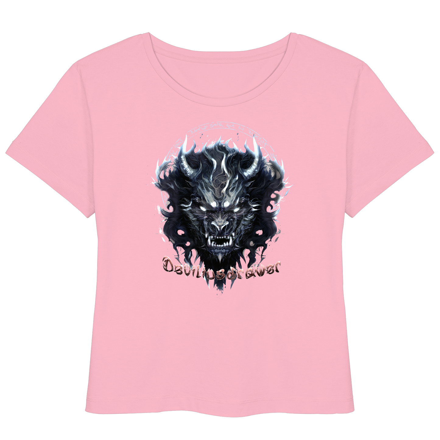 Deviliusdrawer Dark Wolf Mask - Womens Organic Lightweight T-Shirt