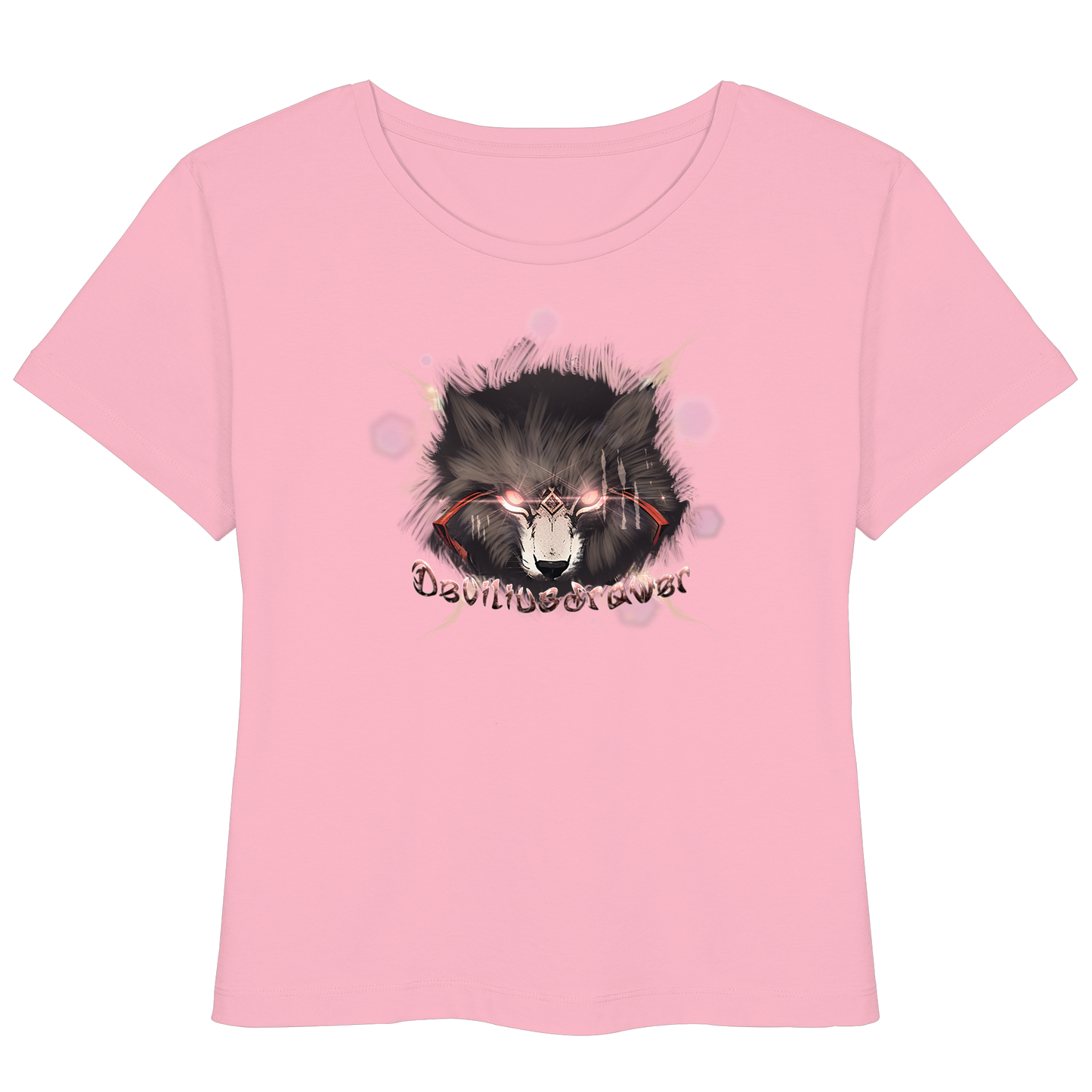 Deviliusdrawer Sparking Wolf - Womens Organic Lightweight T-Shirt