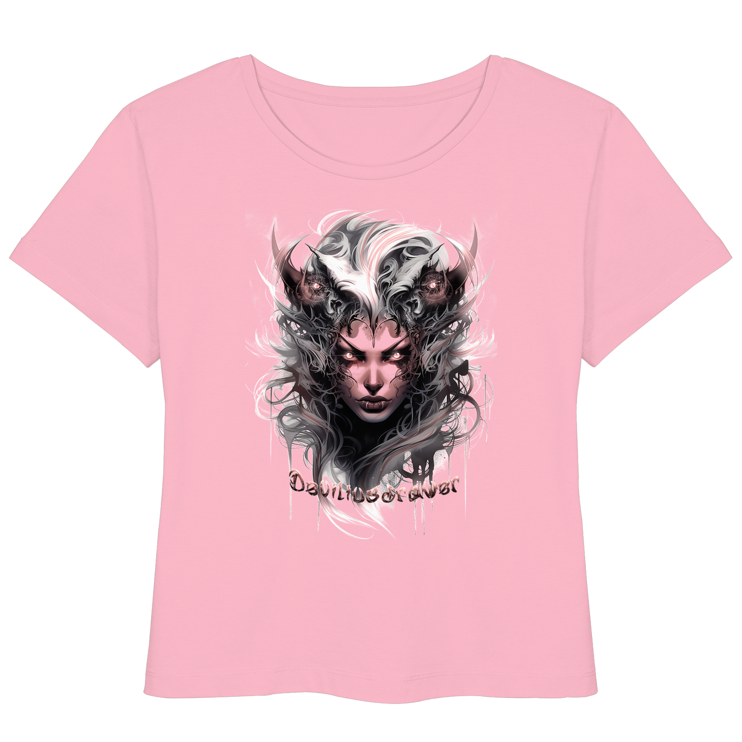 Deviliusdrawer Demonic Elf - Womens Organic Lightweight T-Shirt