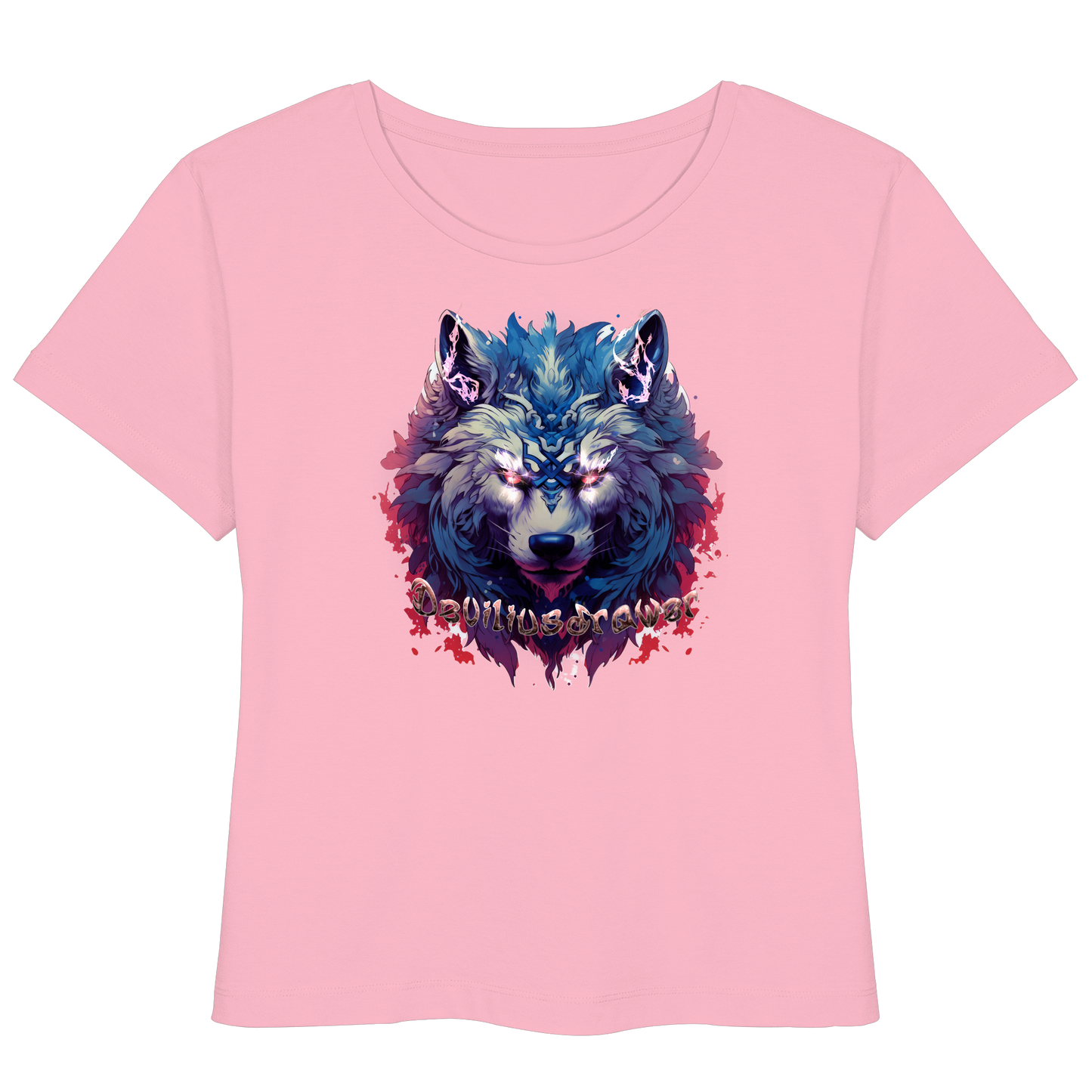 Deviliusdrawer Magic Wolf - Womens Organic Lightweight T-Shirt