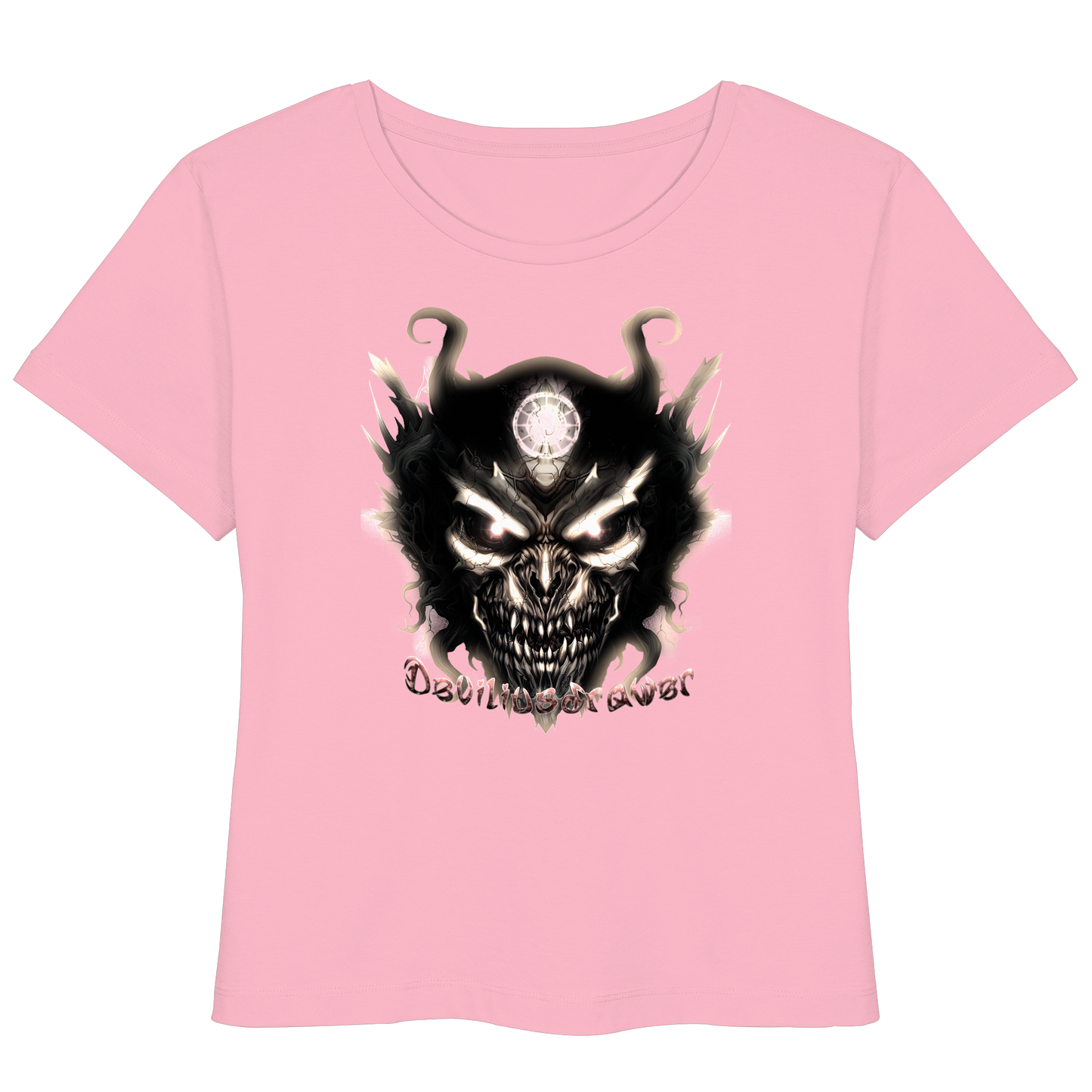 Deviliusdrawer Dark Devil - Womens Organic Lightweight T-Shirt