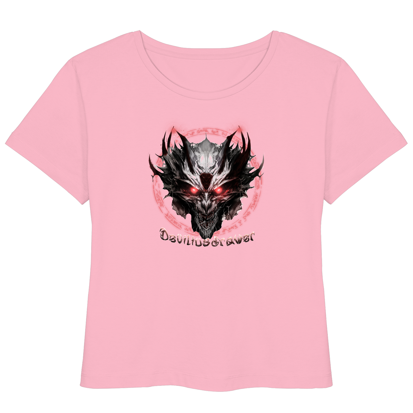 Deviliusdrawer Magic Glow Devil - Womens Organic Lightweight T-Shirt