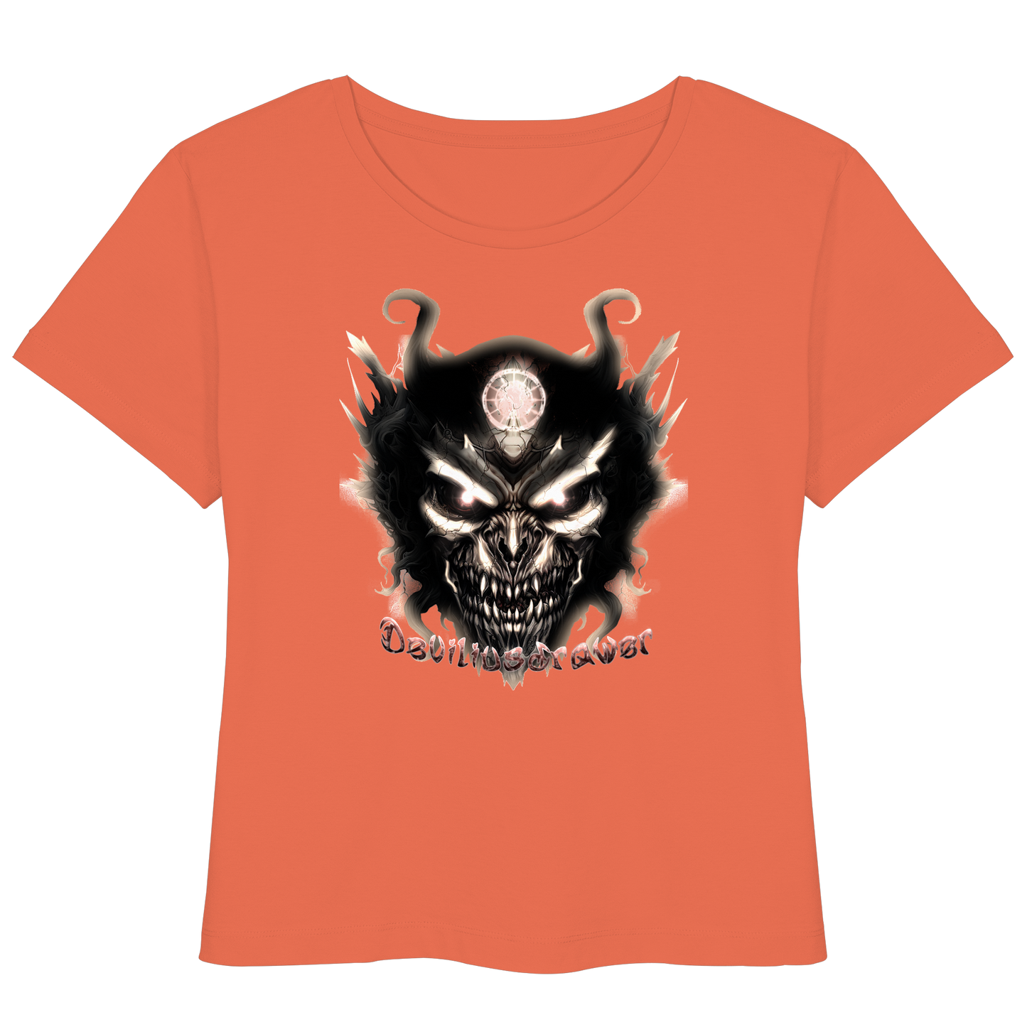 Deviliusdrawer Dark Devil - Womens Organic Lightweight T-Shirt