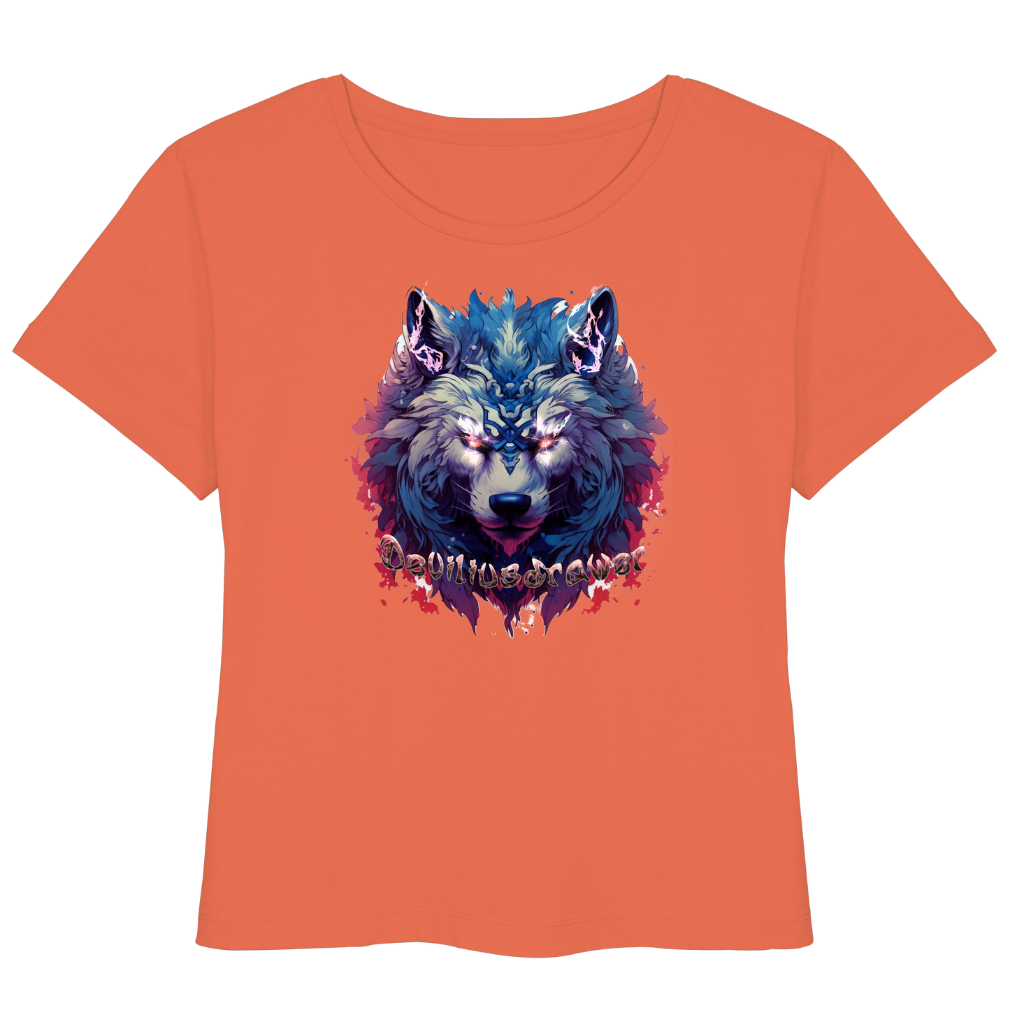 Deviliusdrawer Magic Wolf - Womens Organic Lightweight T-Shirt