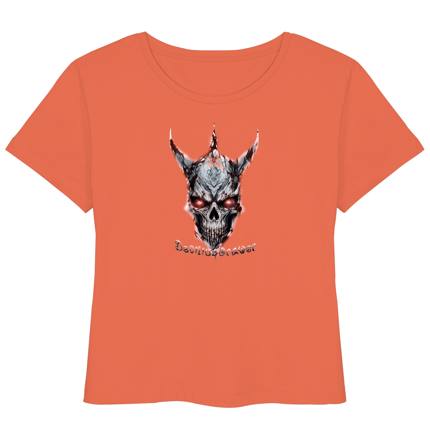 Deviliusdrawer Bloody Skeleton - Womens Organic Lightweight T-Shirt
