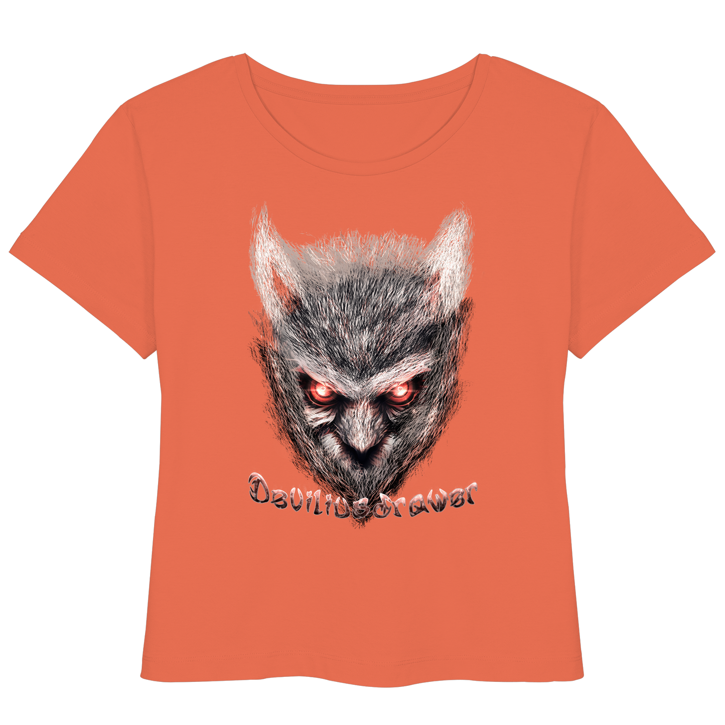 Deviliusdrawer Red Eyed Owl - Womens Organic Lightweight T-Shirt