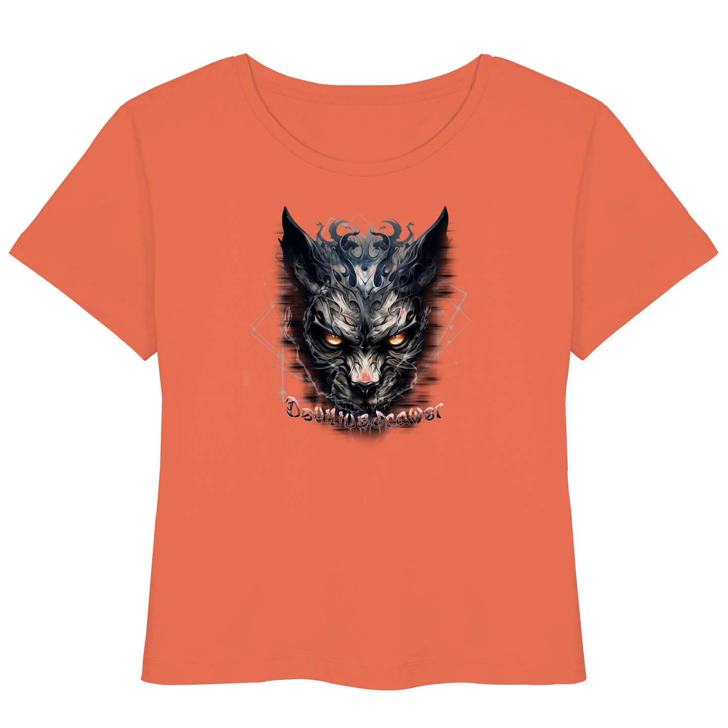 Deviliusdrawer Dark Wearwolf - Womens Organic Lightweight T-Shirt
