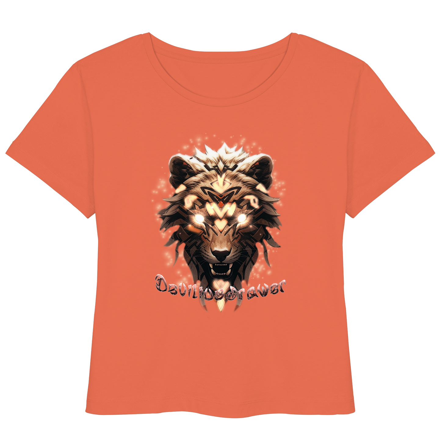 Deviliusdrawer Gold Weartiger - Womens Organic Lightweight T-Shirt