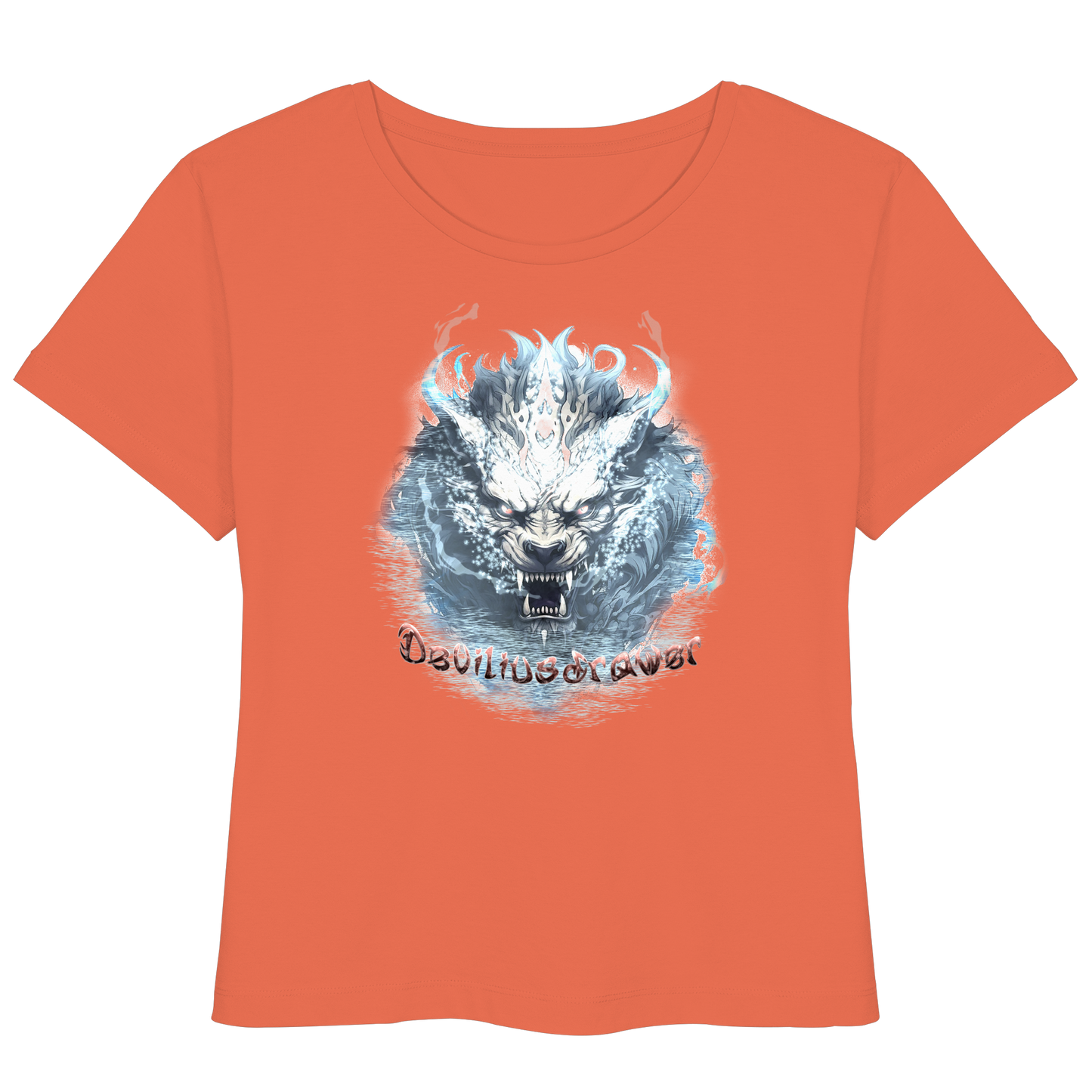 Deviliusdrawer Water Tiger - Womens Organic Lightweight T-Shirt