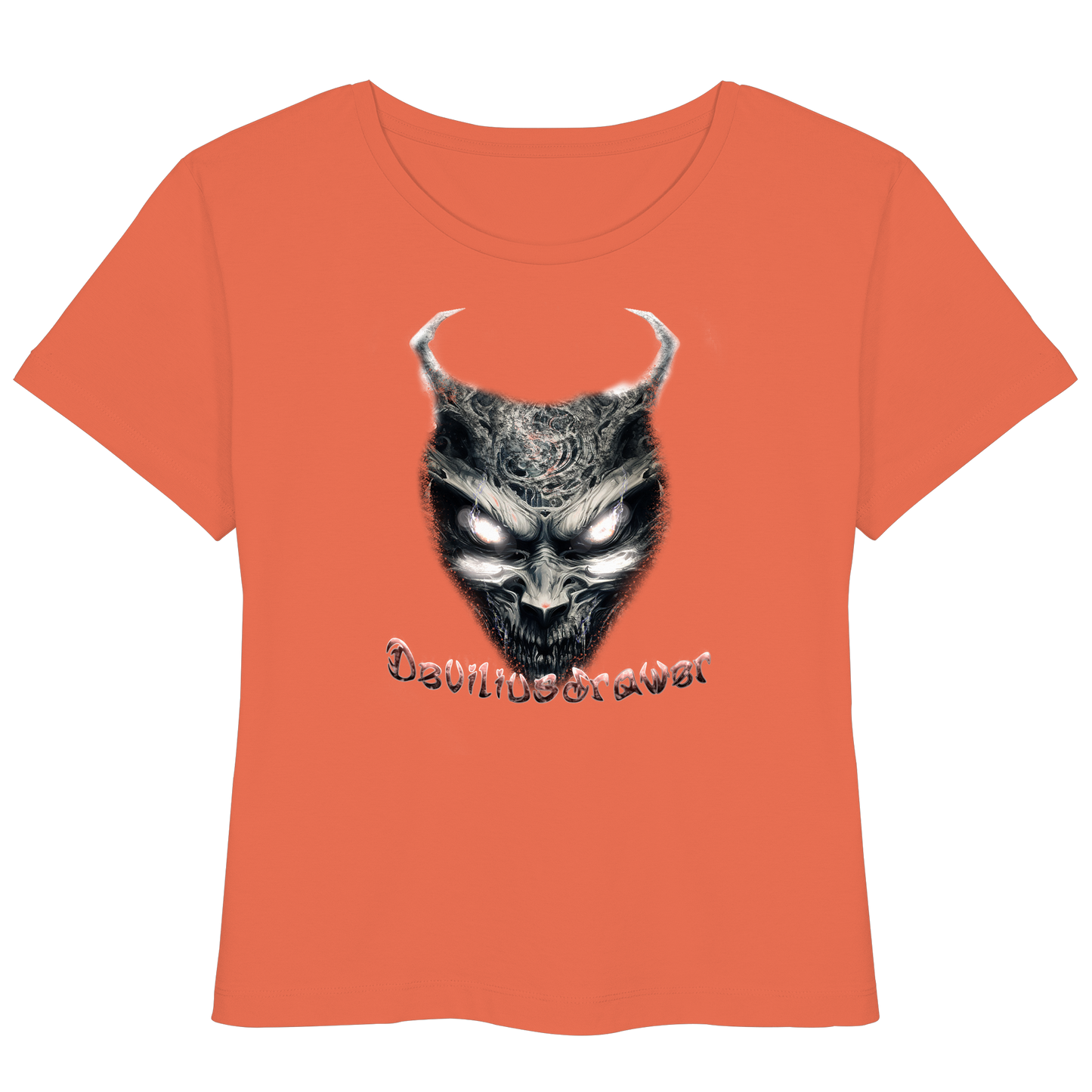 Deviliusdrawer Demonic Evil Zombie - Womens Organic Lightweight T-Shirt