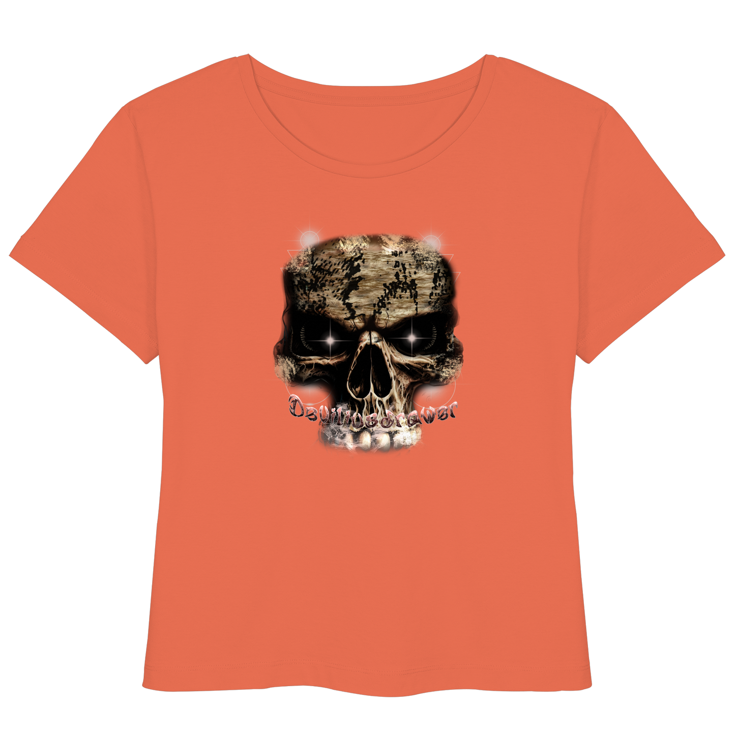 Deviliusdrawer Skeleton Eye - Womens Organic Lightweight T-Shirt
