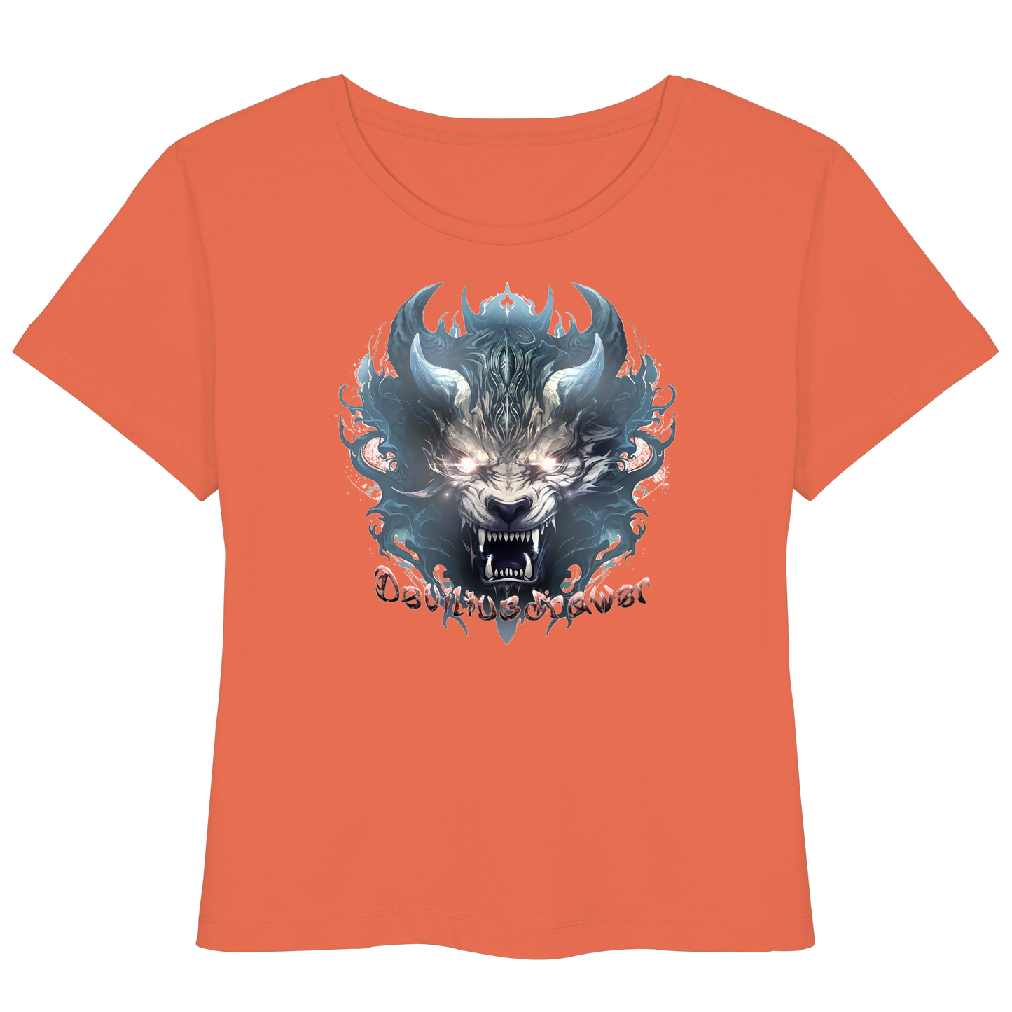 Deviliusdrawer Water Horn Tiger - Womens Organic Lightweight T-Shirt