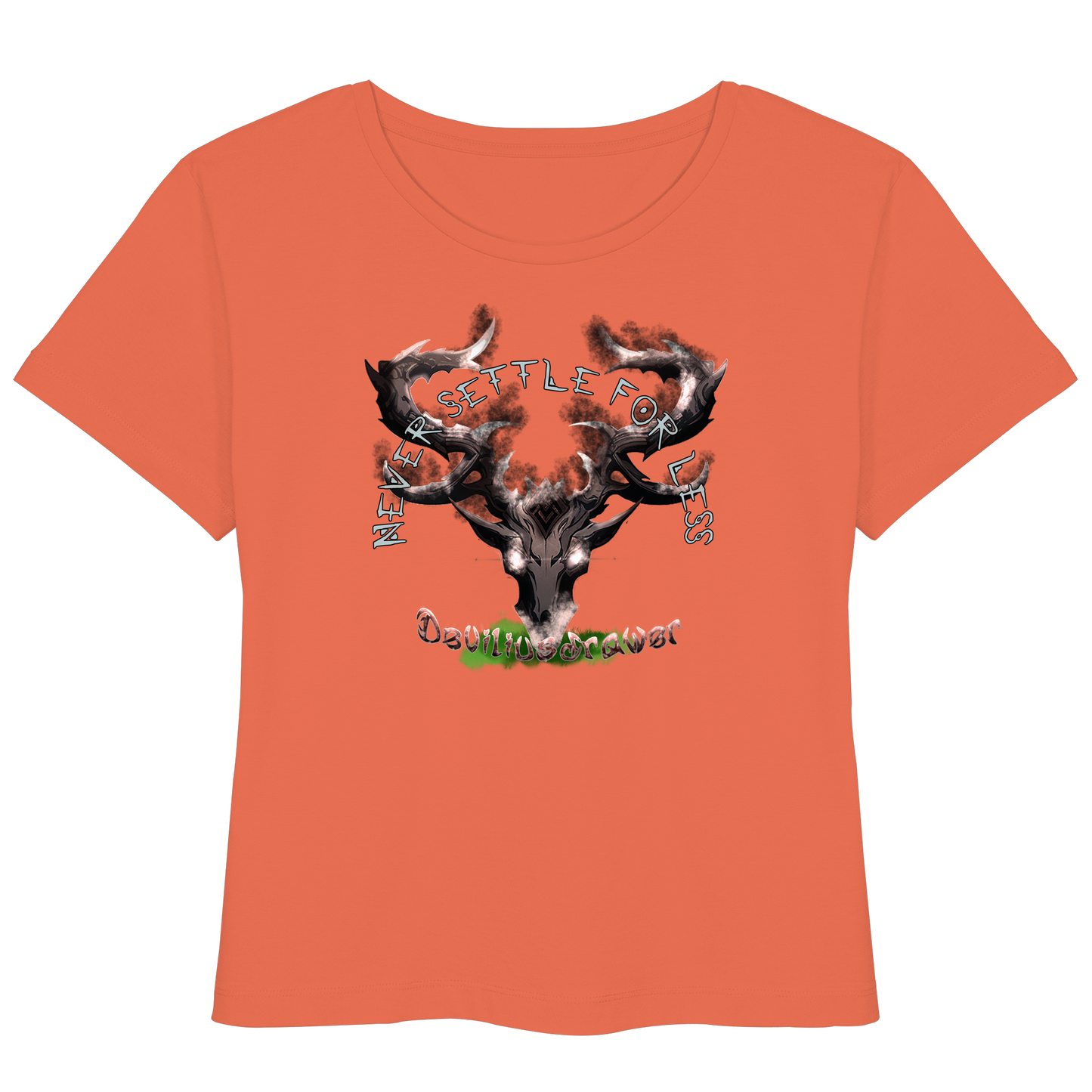 Deviliusdrawer Cruel Deer - Womens Organic Lightweight T-Shirt