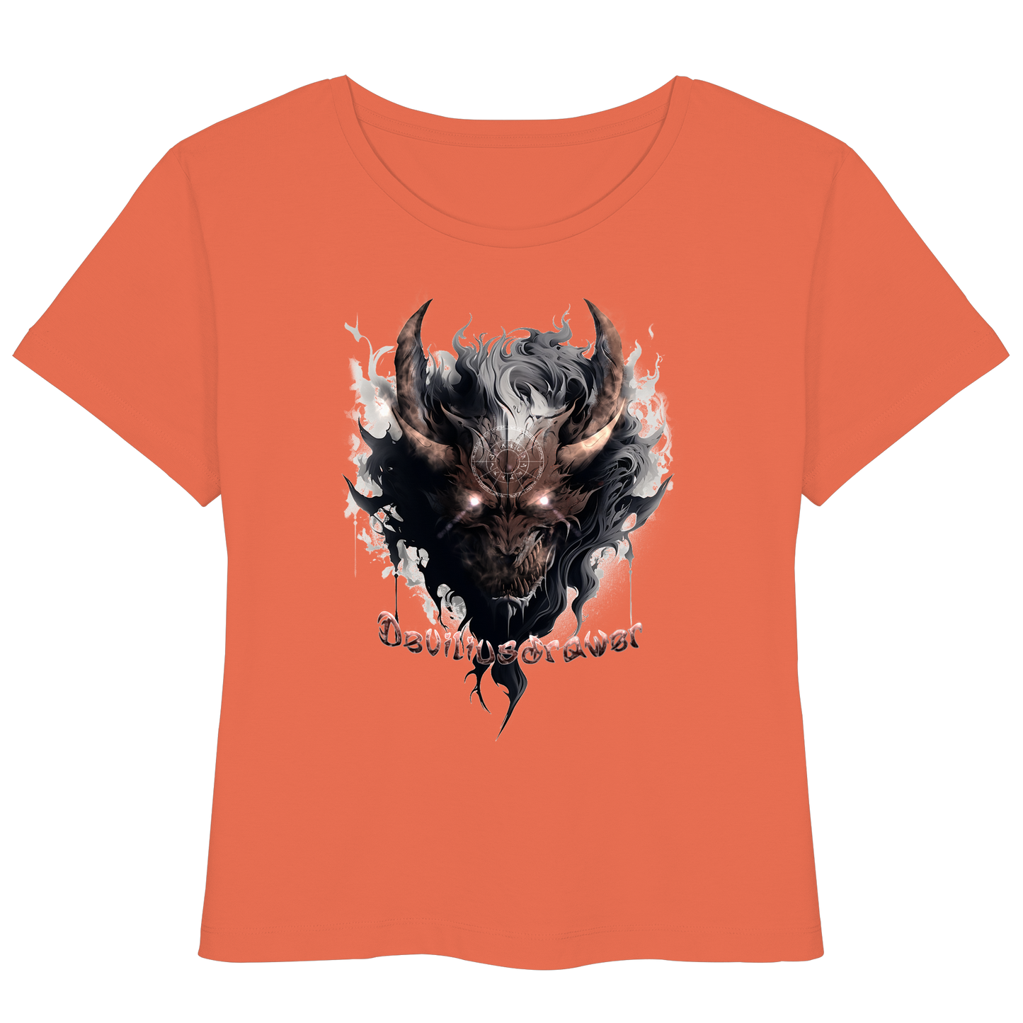 Deviliusdrawer Magic Redeyed Demon - Womens Organic Lightweight T-Shirt