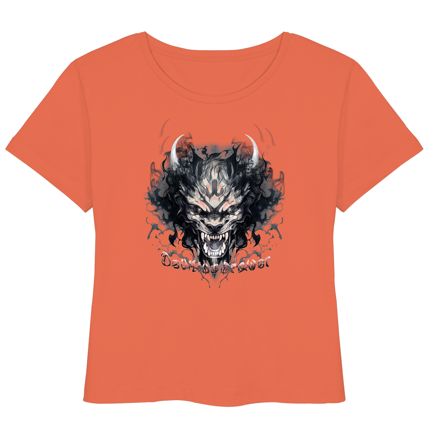 Deviliusdrawer Smoke Beast - Womens Organic Lightweight T-Shirt