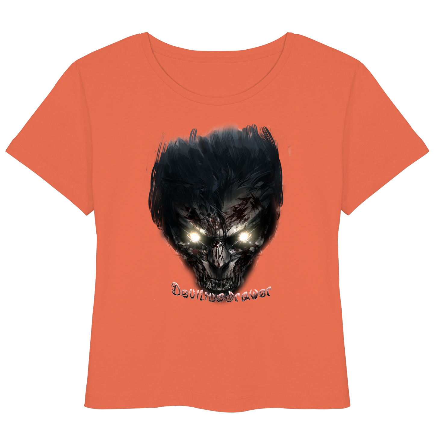 Deviliusdrawer Dark Zombie - Womens Organic Lightweight T-Shirt