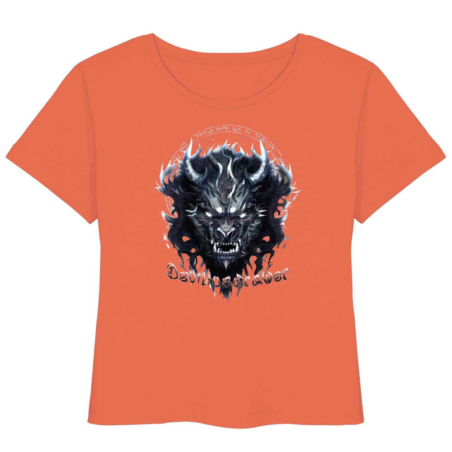 Deviliusdrawer Dark Wolf Mask - Womens Organic Lightweight T-Shirt