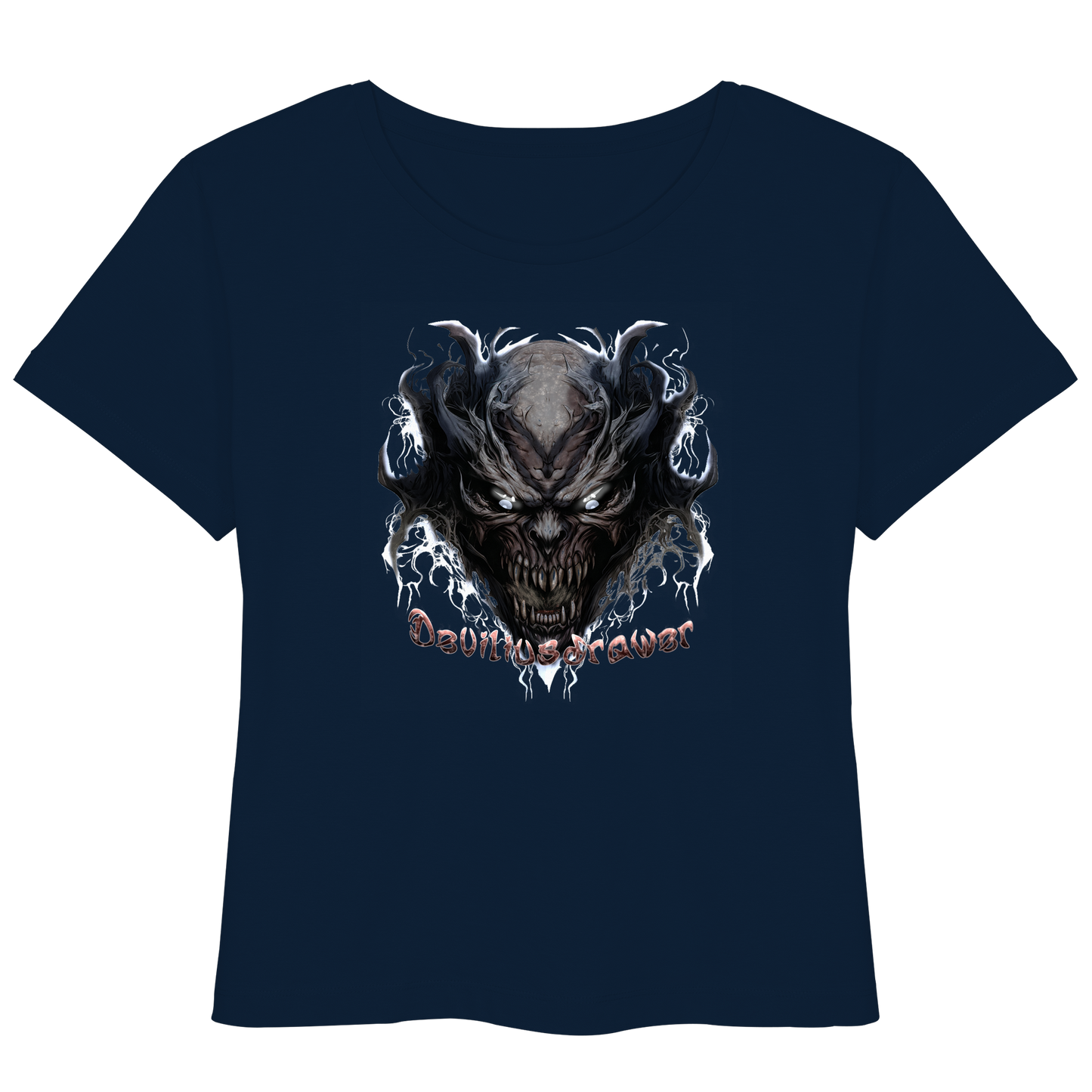 Deviliusdrawer Ice Demon - Womens Organic Lightweight T-Shirt