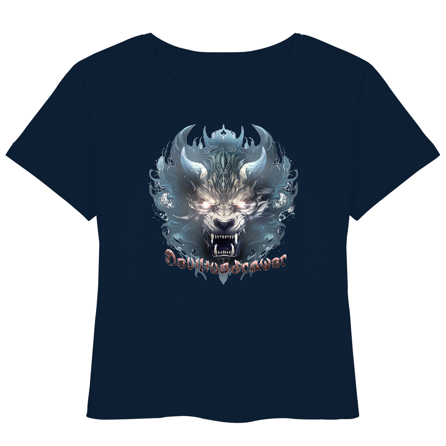 Deviliusdrawer Water Horn Tiger - Womens Organic Lightweight T-Shirt