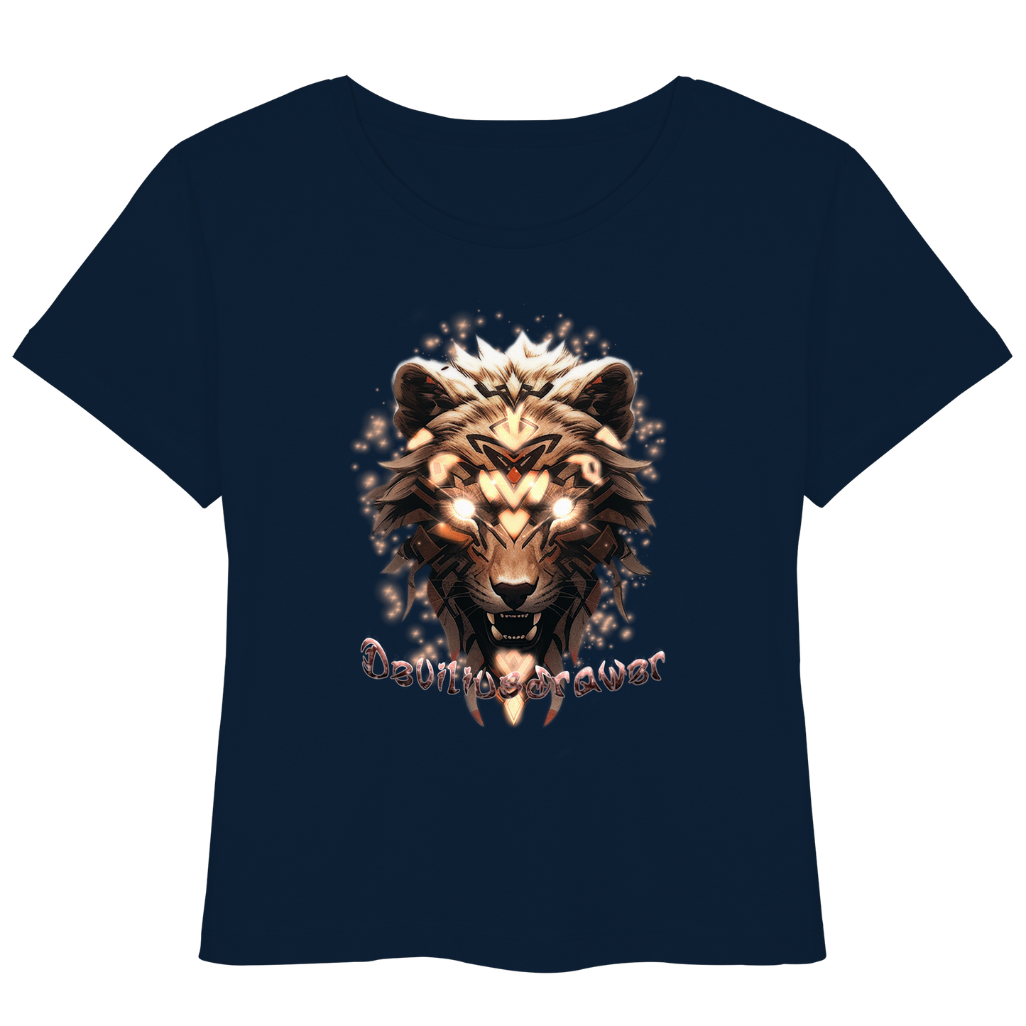 Deviliusdrawer Gold Weartiger - Womens Organic Lightweight T-Shirt
