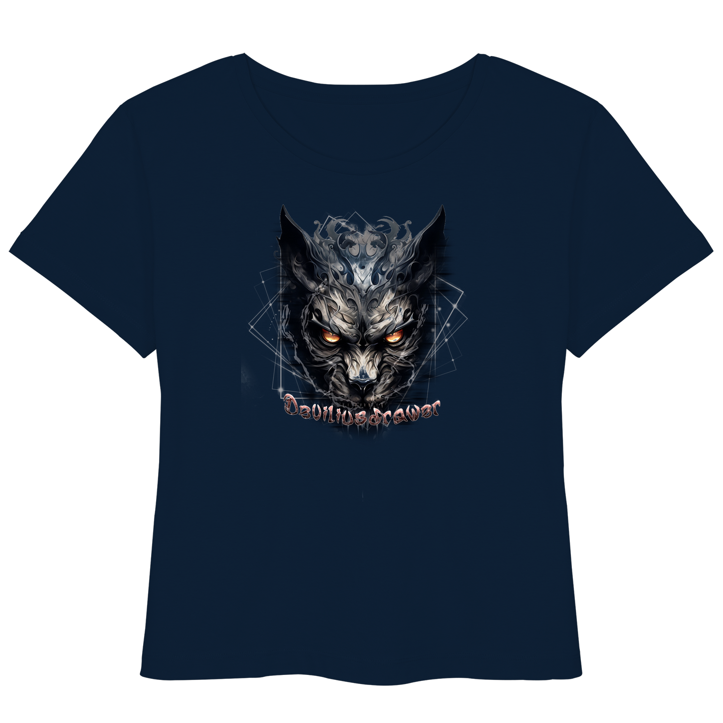 Deviliusdrawer Dark Wearwolf - Womens Organic Lightweight T-Shirt