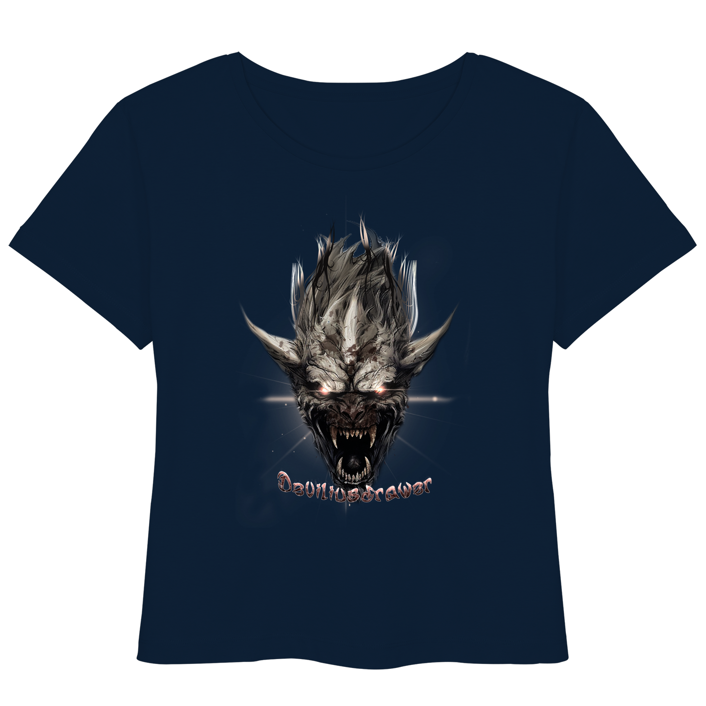 Deviliusdrawer Beast Wearwolf - Womens Organic Lightweight T-Shirt