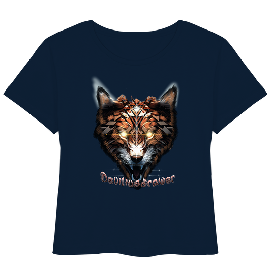 Deviliusdrawer Foxwolf - Womens Organic Lightweight T-Shirt