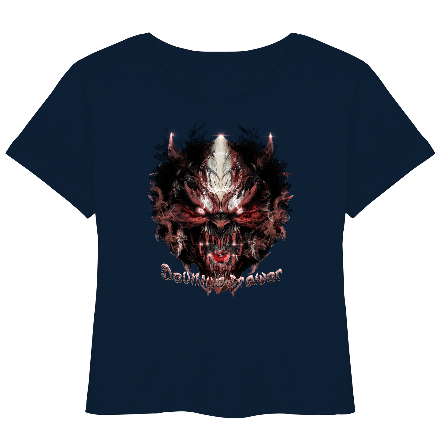 Deviliusdrawer Bloody Demon Vampire - Womens Organic Lightweight T-Shirt