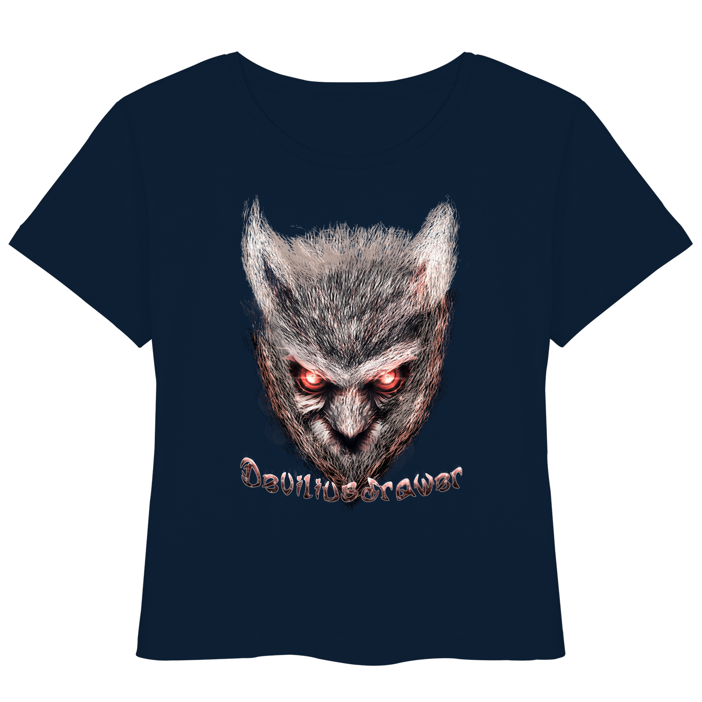 Deviliusdrawer Red Eyed Owl - Womens Organic Lightweight T-Shirt