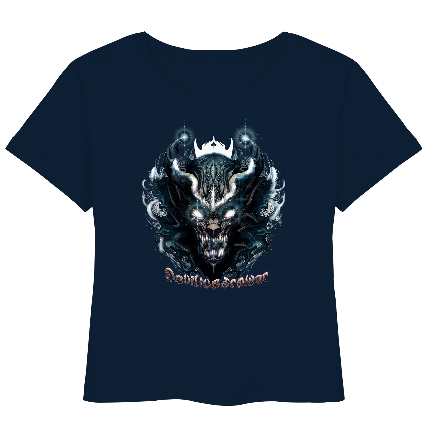 Deviliusdrawer Demonic Star - Womens Organic Lightweight T-Shirt