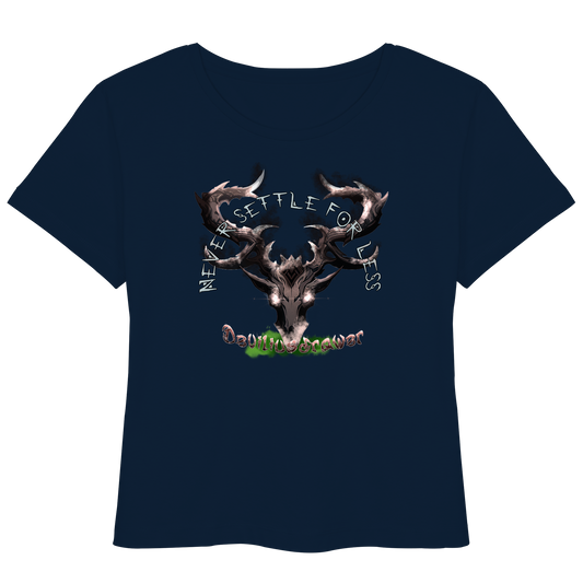 Deviliusdrawer Cruel Deer - Womens Organic Lightweight T-Shirt
