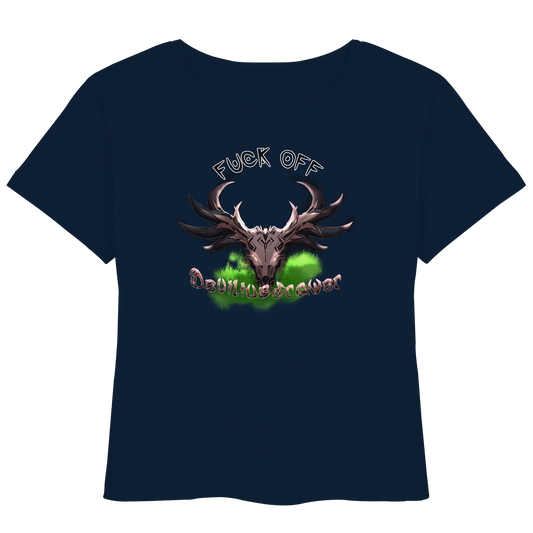 Deviliusdrawer Bad Deer - Womens Organic Lightweight T-Shirt