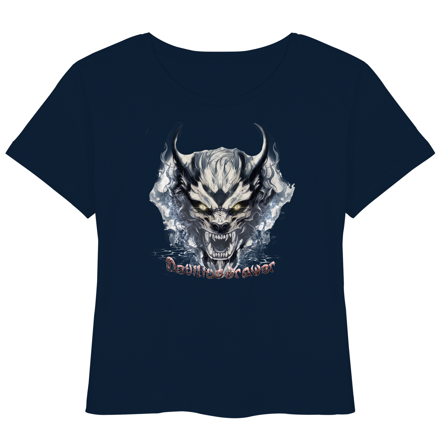 Deviliusdrawer Water Demon - Womens Organic Lightweight T-Shirt