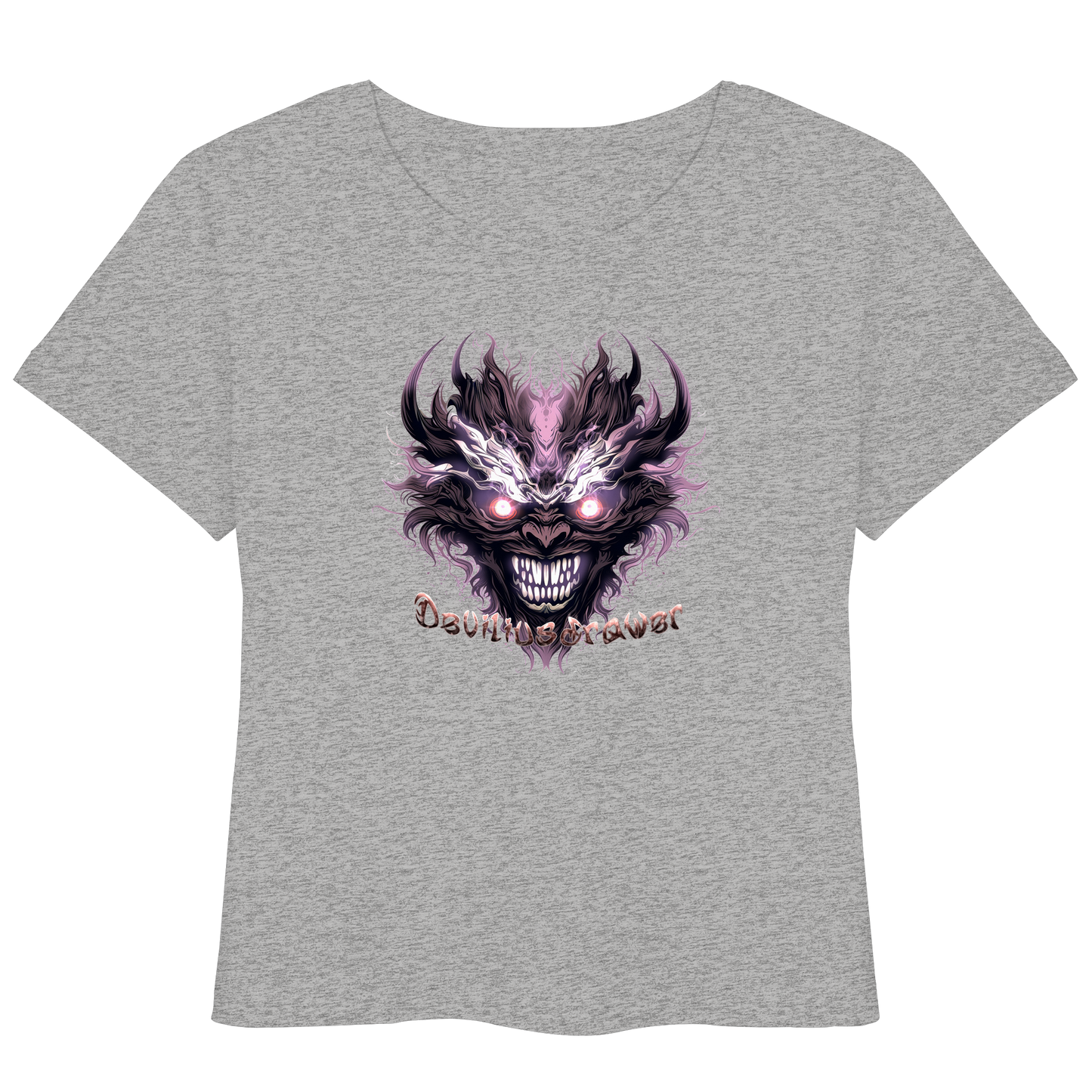 Deviliusdrawer Crazy Mask - Womens Organic Lightweight T-Shirt