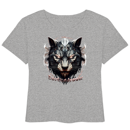 Deviliusdrawer Wolfcat - Womens Organic Lightweight T-Shirt