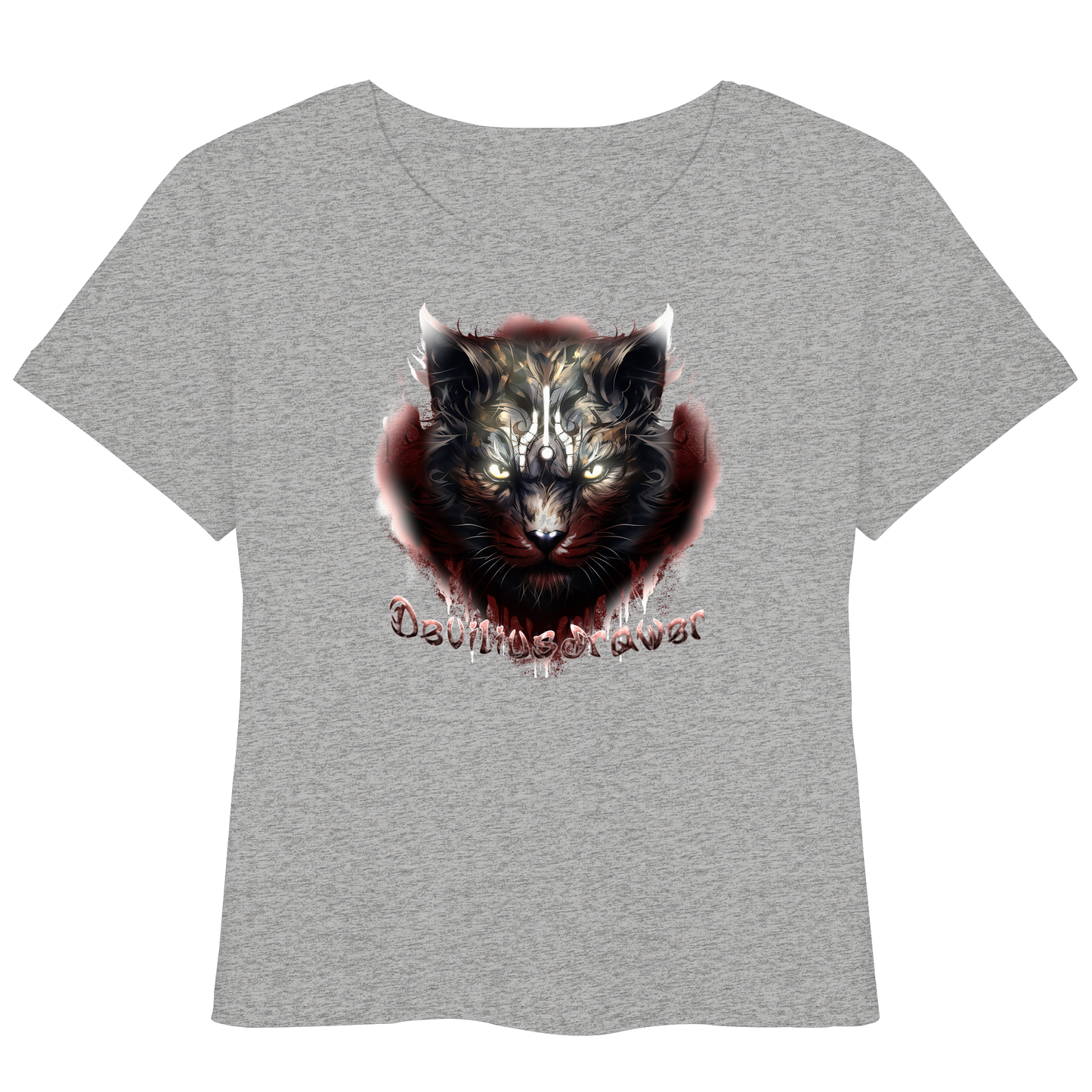 Deviliusdrawer Angry Badass - Womens Organic Lightweight T-Shirt