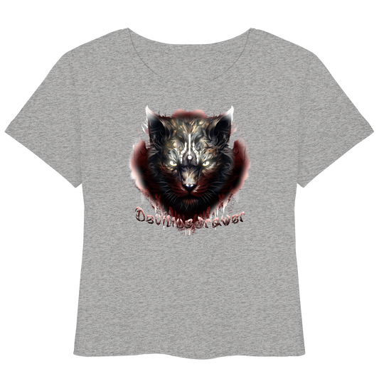Deviliusdrawer Angry Badass - Womens Organic Lightweight T-Shirt