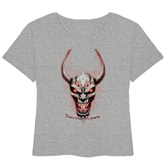 Deviliusdrawer Red Eyed Skeleton - Womens Organic Lightweight T-Shirt