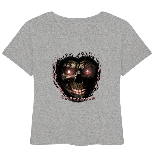 Deviliusdrawer Glow Skeleton - Womens Organic Lightweight T-Shirt