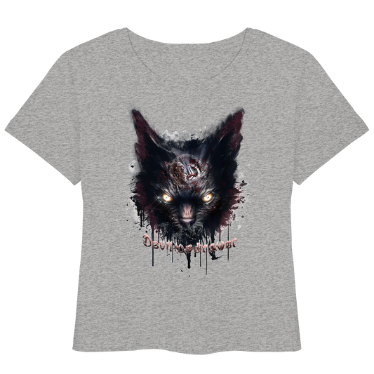 Deviliusdrawer Zombie Cat - Womens Organic Lightweight T-Shirt